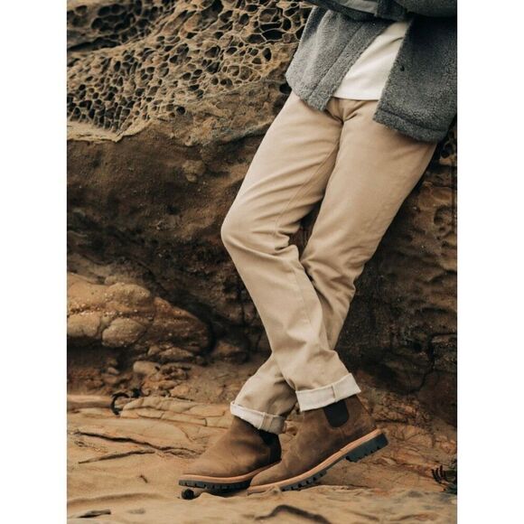 Taylor Stitch The Slim Natural Off White Cream Pants Mens 30 Buttonfly NEW - Picture 2 of 11